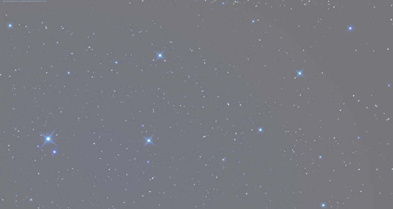 Звездное небо на прозрачном фоне