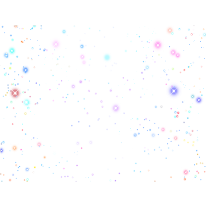 Блестки на прозрачном