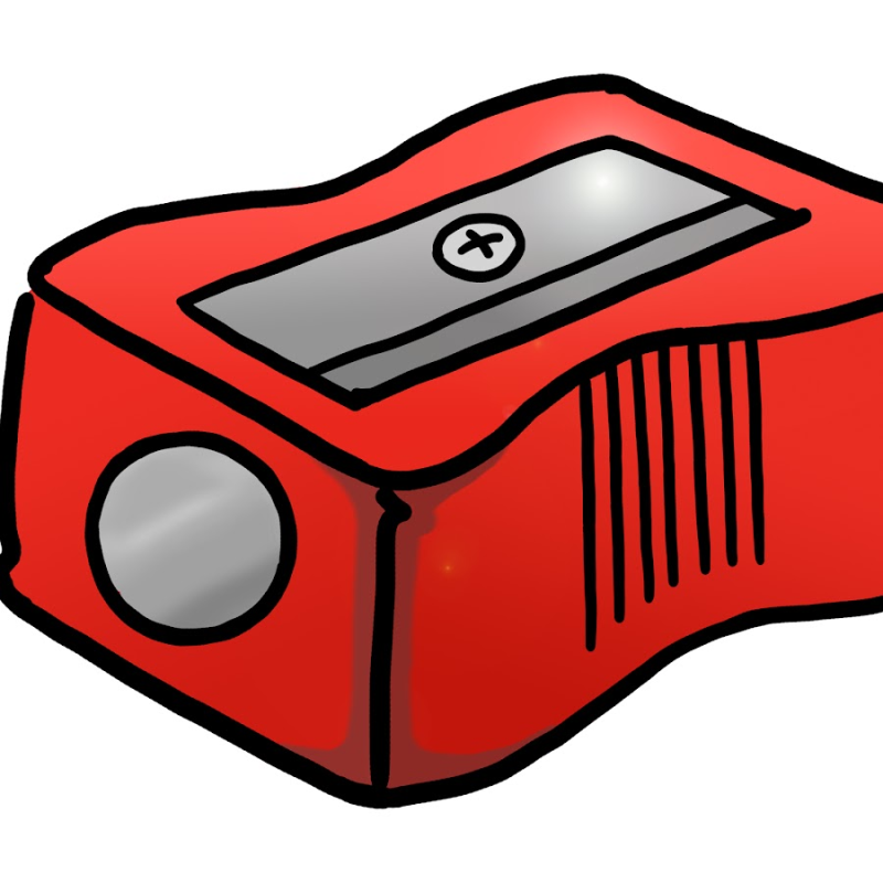 Точилка на прозрачном фоне