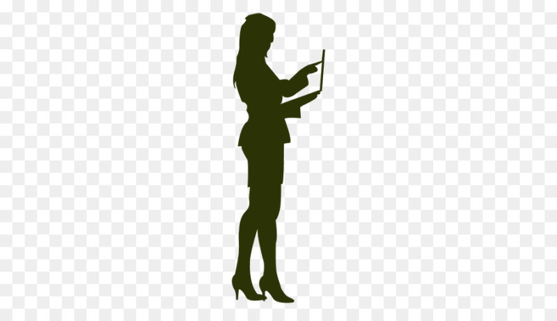 Портрет силуэт