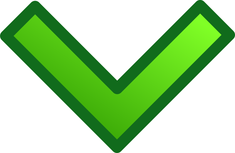 Стрелочка галочка