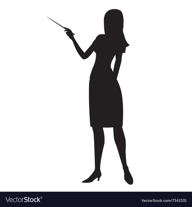 Силуэт деловой женщины