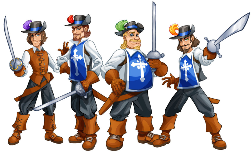 Три мушкетера д'Артаньян 2023