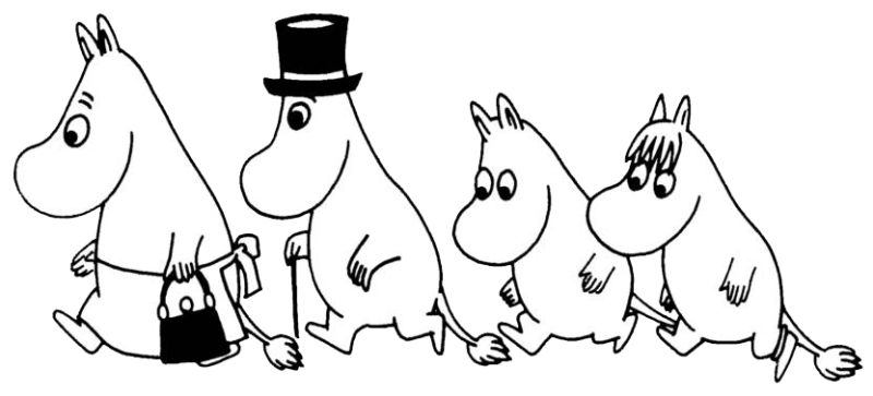 Герои Муми троллей Туве Янссон