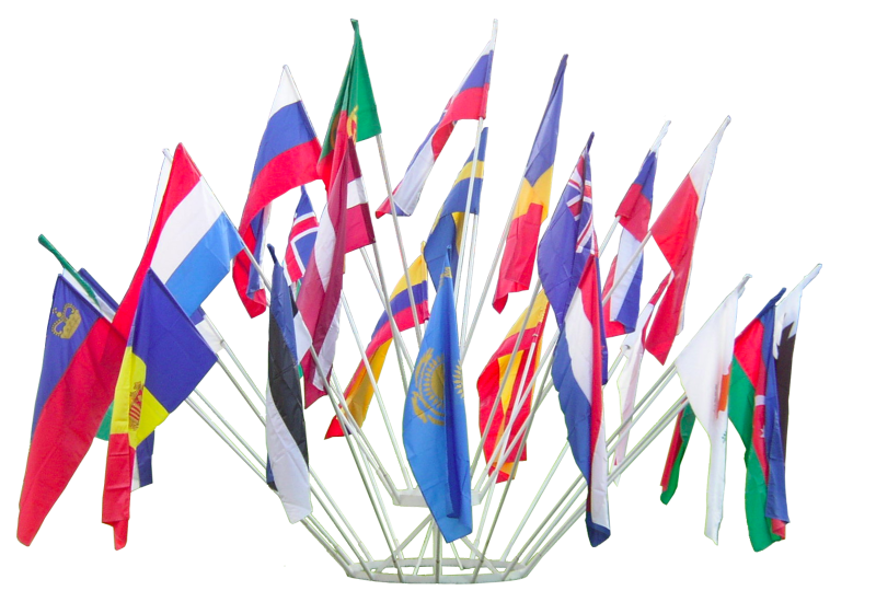 Флажок на прозрачном фоне