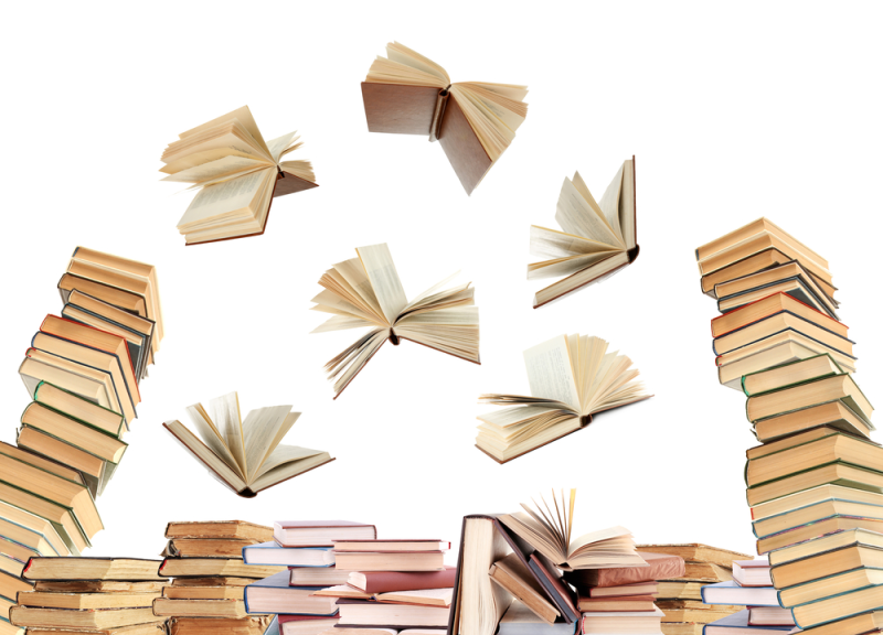 Книги падают