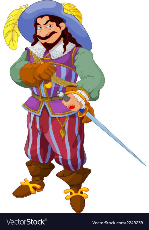 Мушкетер без фона