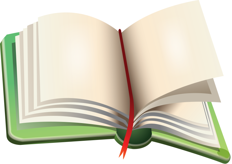 Книжки на прозрачном фоне