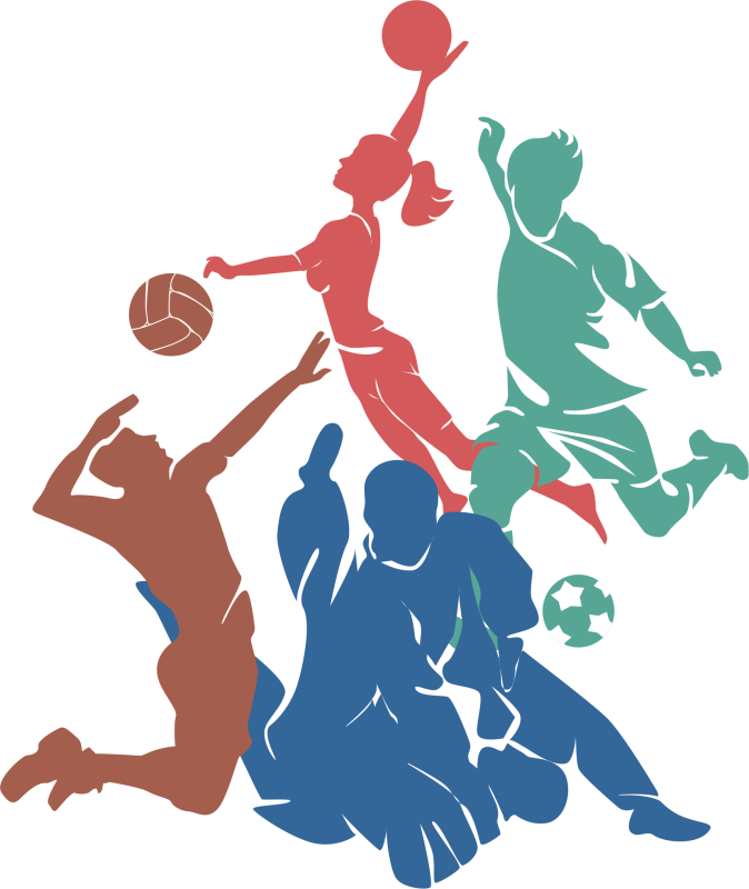 Векторные изображения спортсменов