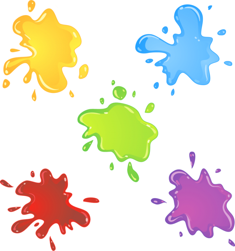 Клякса картинка для детей