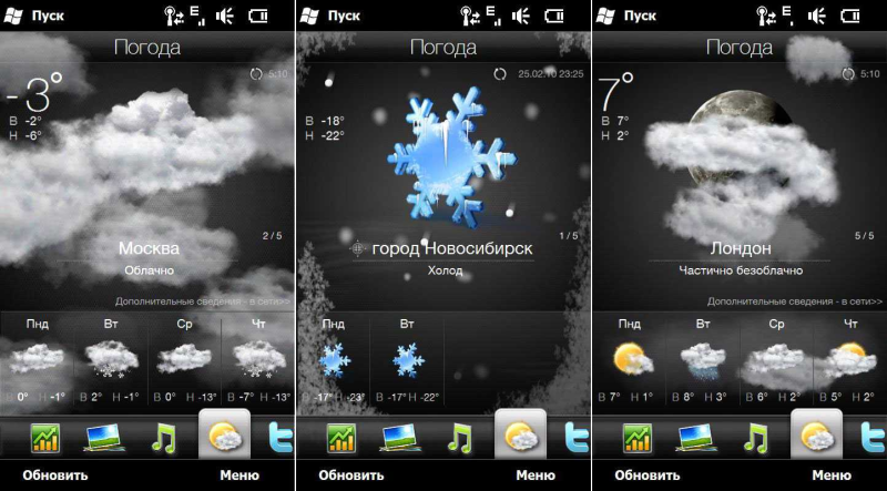 Погодный информер на рабочий стол андроид