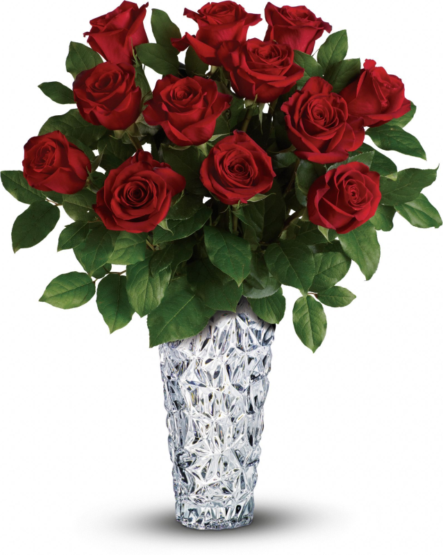 Букет цветов на прозрачном фоне