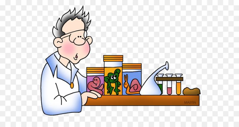 Биолог мультяшка