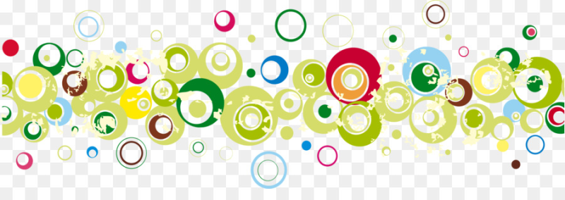 Фон цветные круги