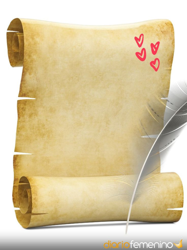 Старинный свиток с пером