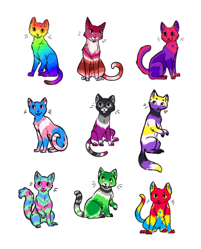 Кошка Лана Стикеры