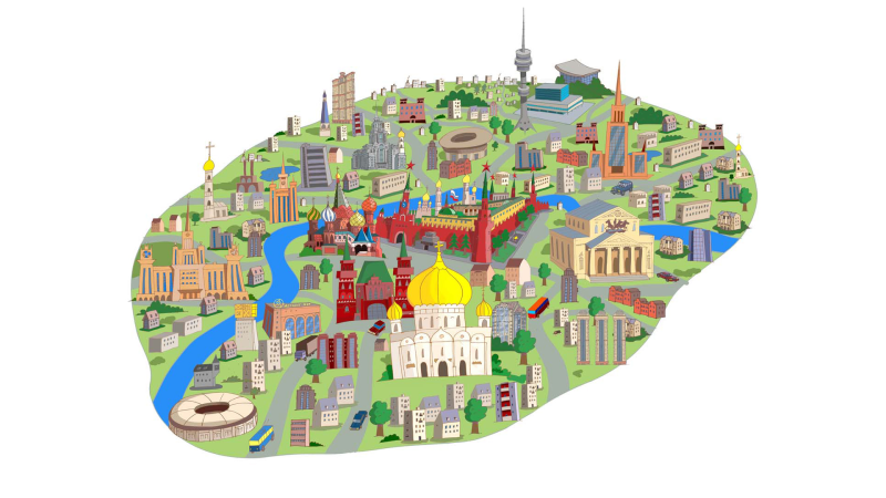 План города для детей