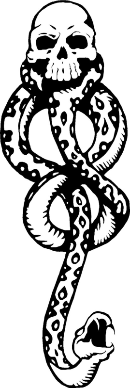 Гарри Поттер метка пожирателей смерти