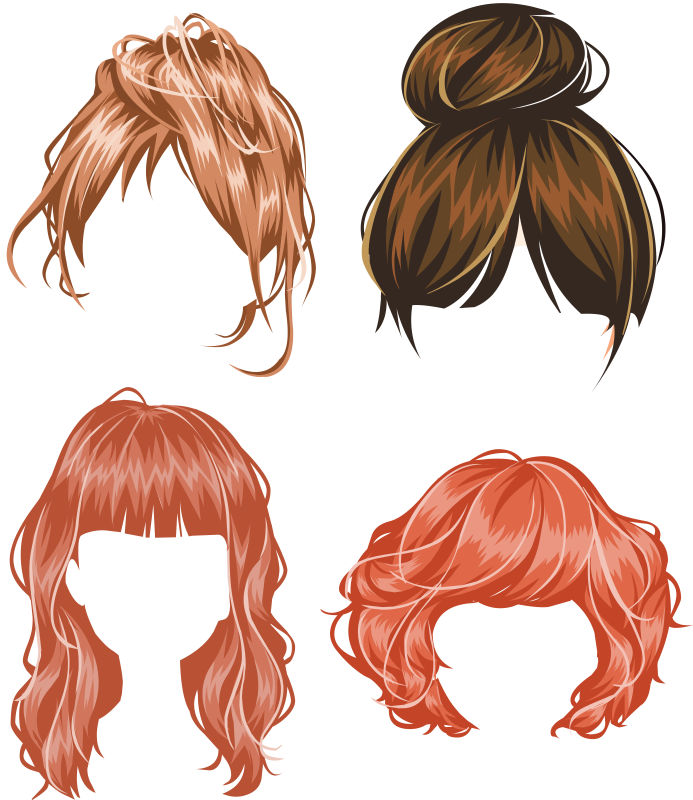 Волосы для фотошопа