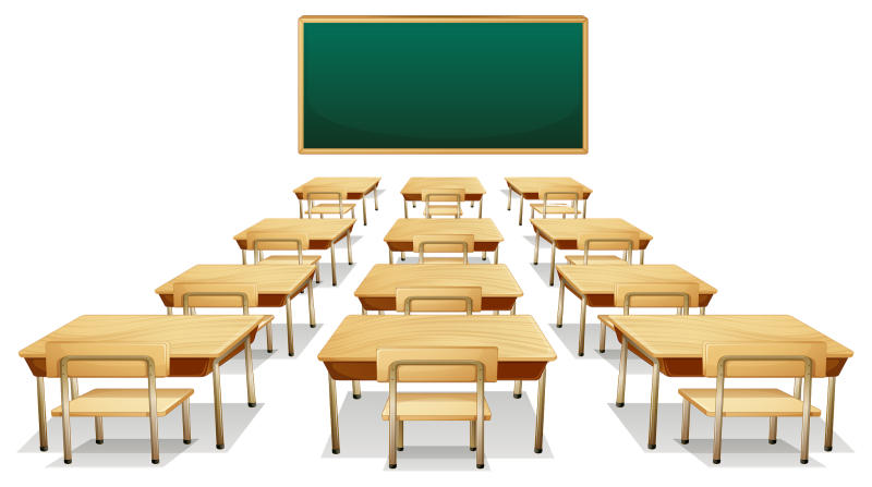 Парты в классе