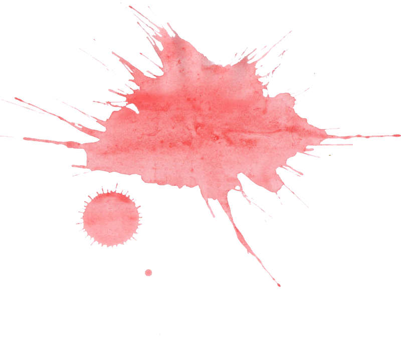 Клякса акварель