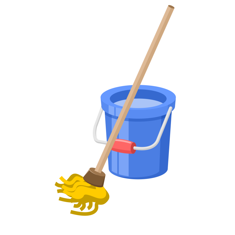 Швабра с ведром