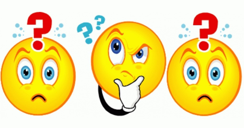 Смайлик со знаком вопроса