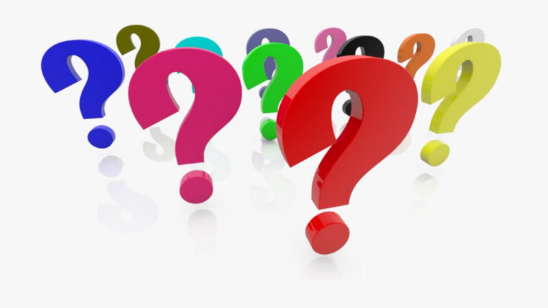 Знаки вопроса фон