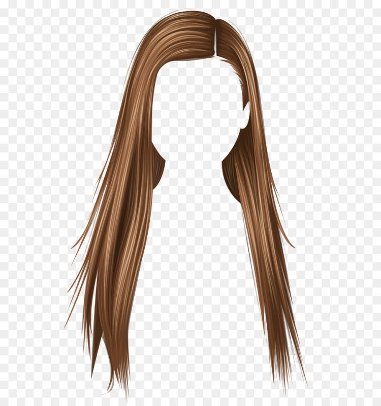 Волосы на прозрачном фоне нарисованные