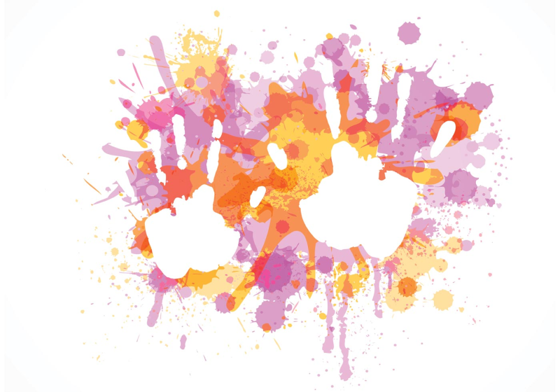 Цветные Кляксы