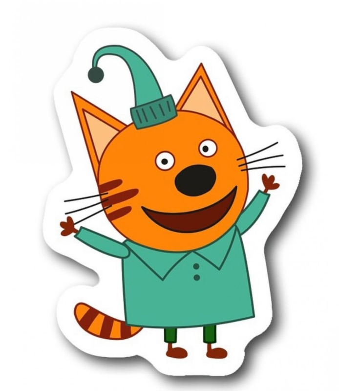 Три кота Коржик компот