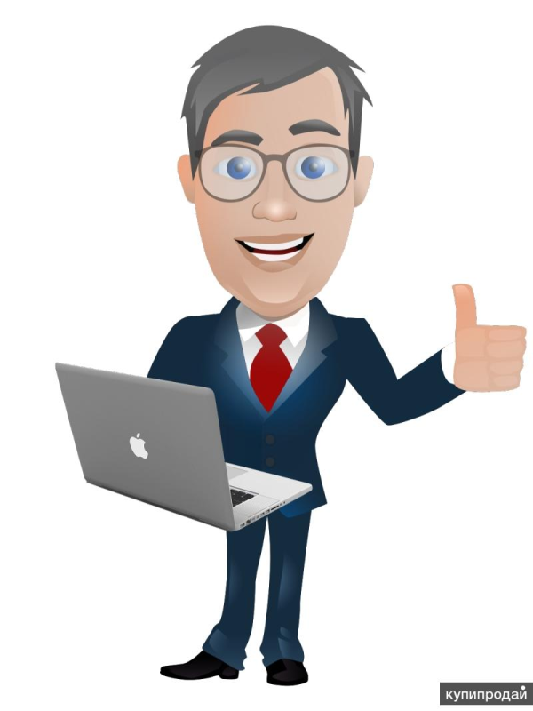 Менеджер мультяшный