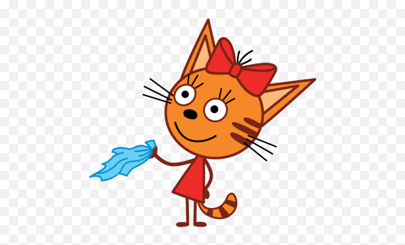 Три кота Коржик Карамелька и компот