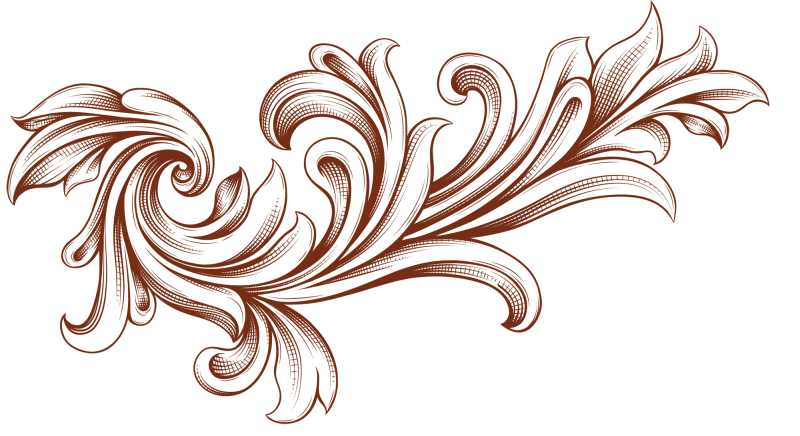 Орнамент на прозрачном фоне