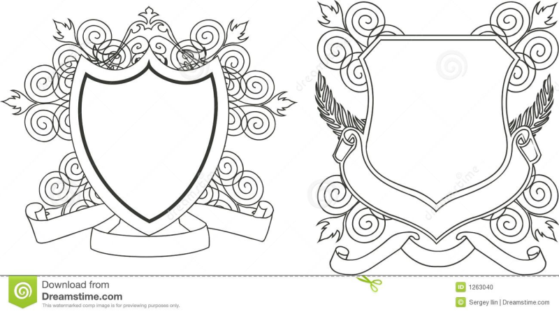 Фамильный герб рисунок