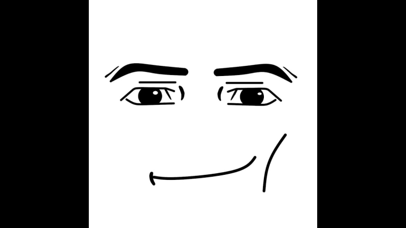 Смешное лицо из РОБЛОКСА