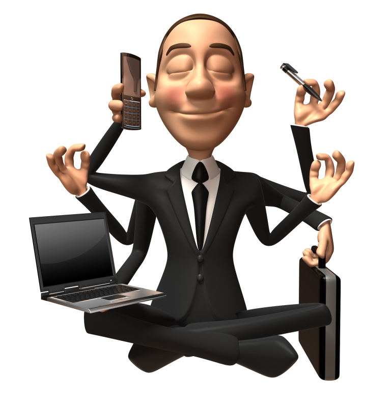 Человечек управленец