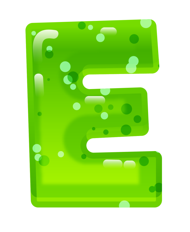 Красивая буква e