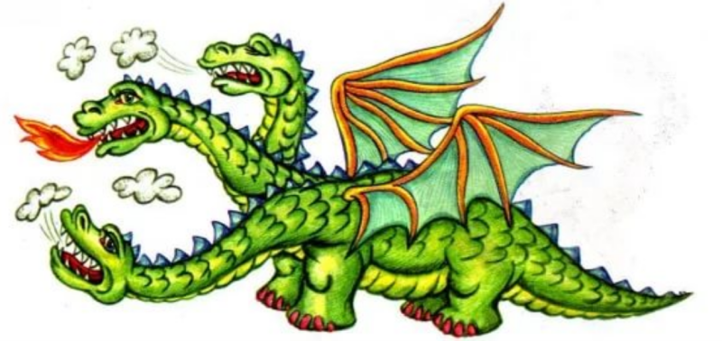 Дракон рисунок
