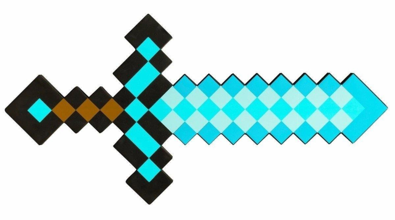 Меч майнкрафт печать