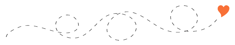 Пунктирная линия на прозрачном фоне