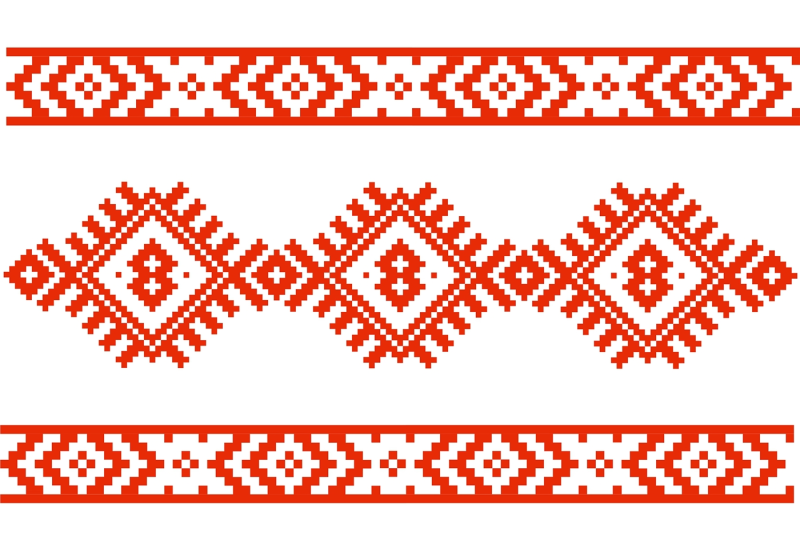 Белорусский орнамент Восьмирог