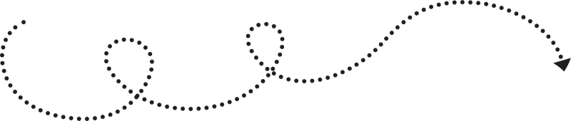 Стрелка пунктир