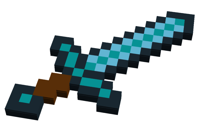 Меч из МАЙНКРАФТА