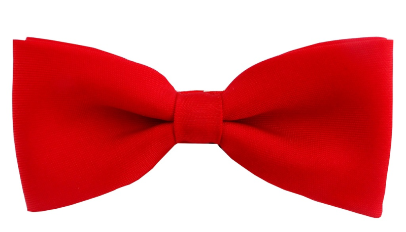 Красный бантик