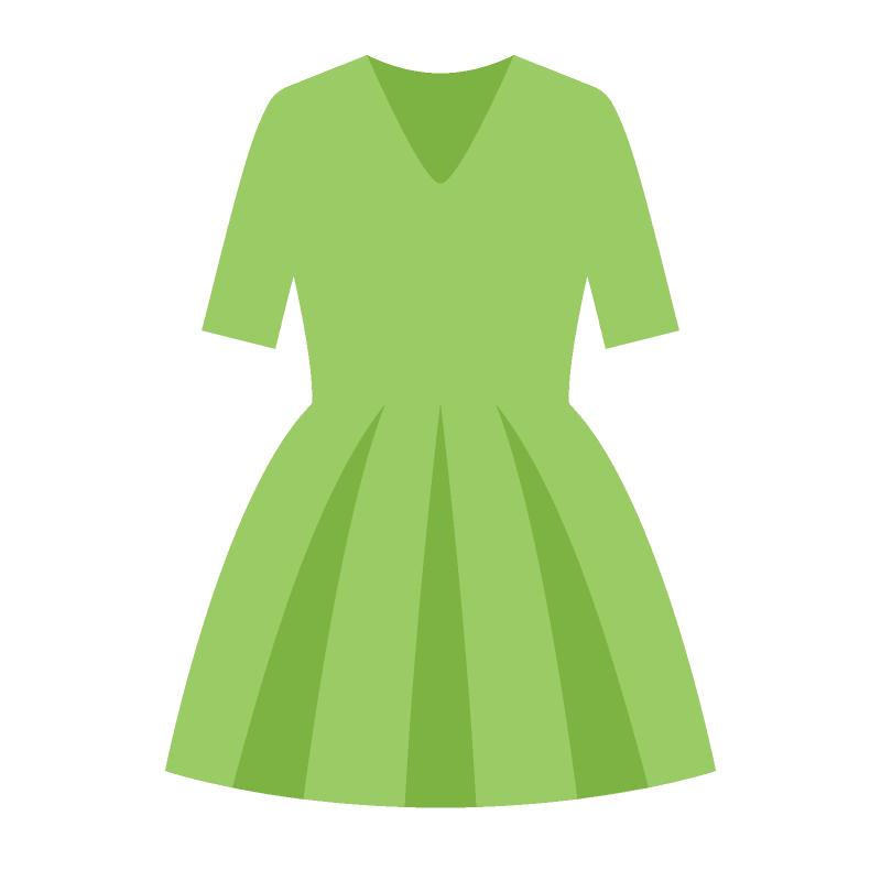 Платье на белом фоне