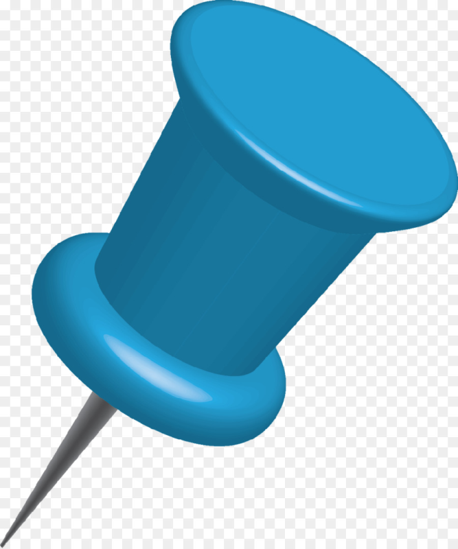 Кнопки канцелярские прозрачные