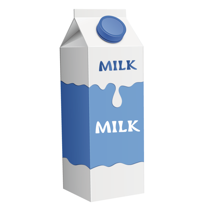 Молоко в картонной упаковке