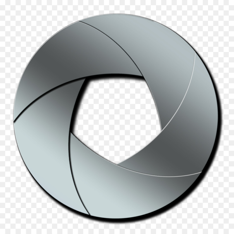 Диафрагма на прозрачном фоне