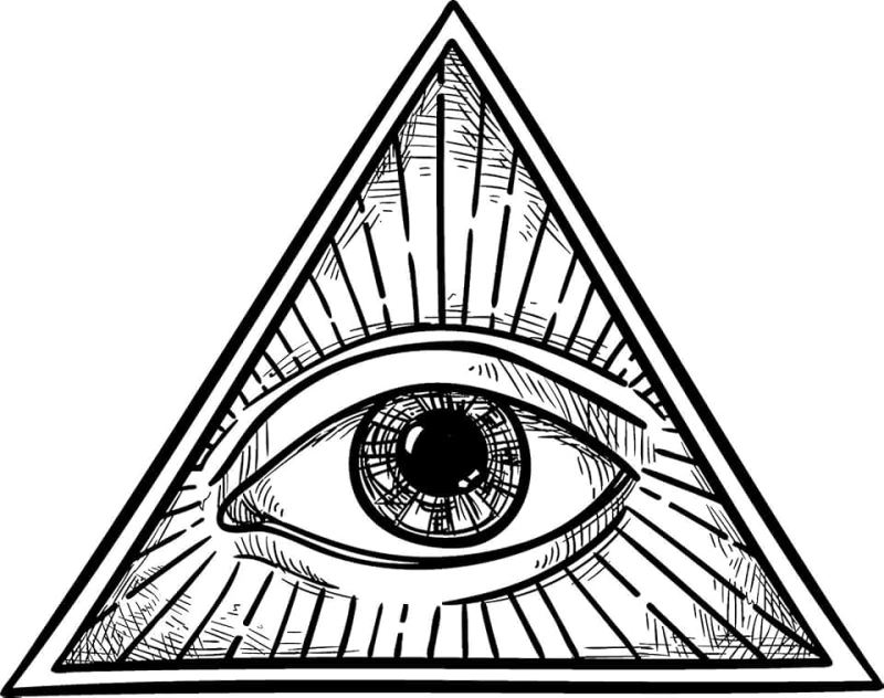 Масонские символы Лучезарная Дельта